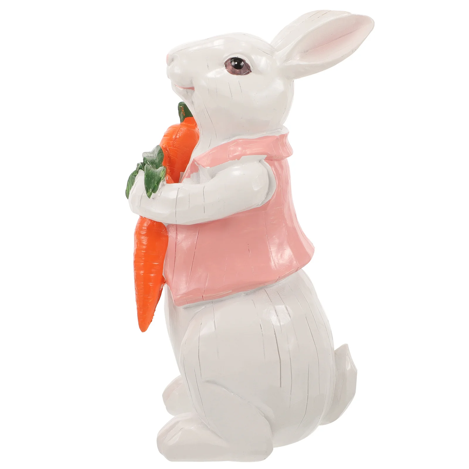 

Resin Easter Bunny Statue Creative Small Ornaments Home Office Car Tabletop Decoration Lovely Touch Funny Garden Rabbit Figurine