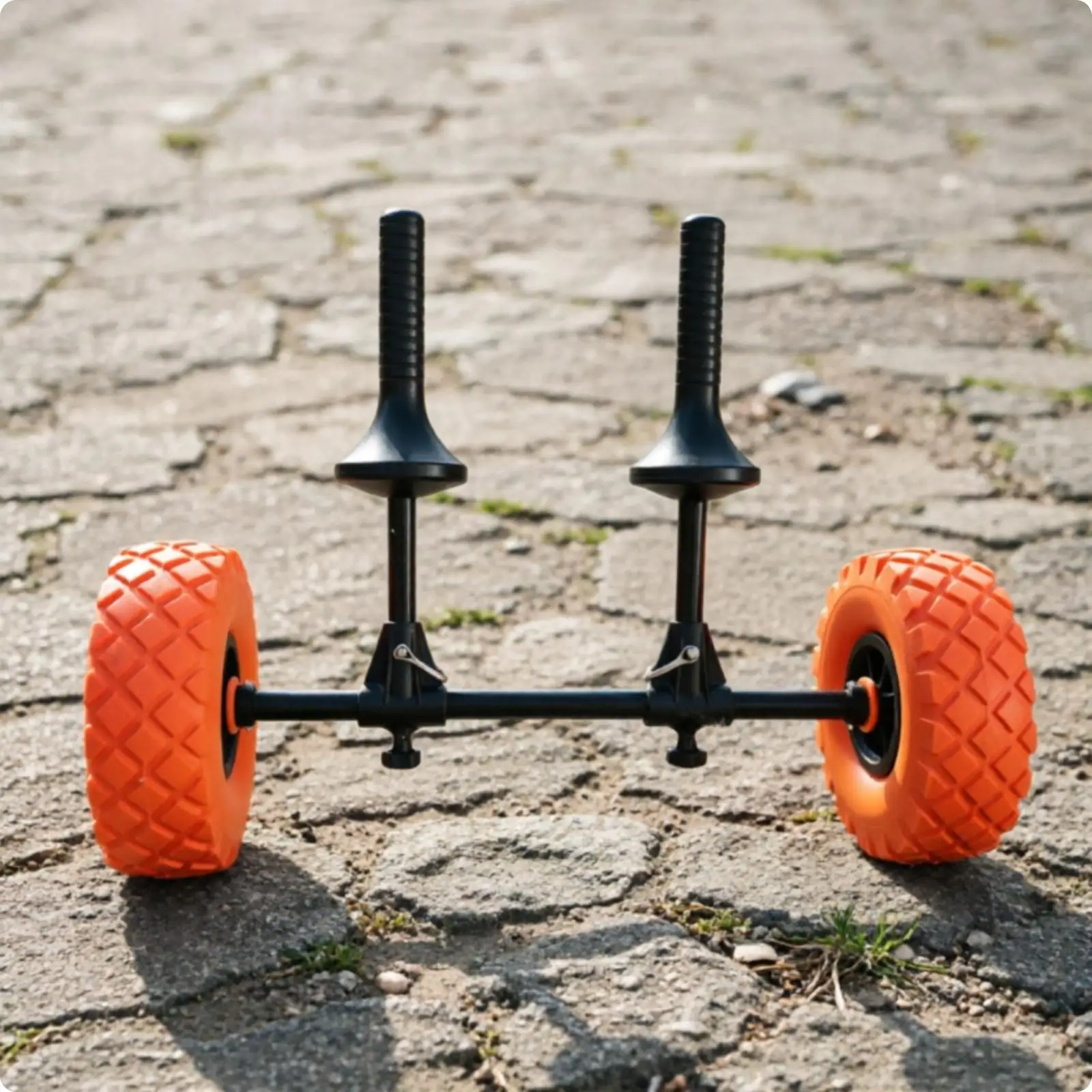 Sand Beach Wagon Cart with Wide Solid Wheels for Heavy Loads Outdoor Camping Trailer Carrier - view 4