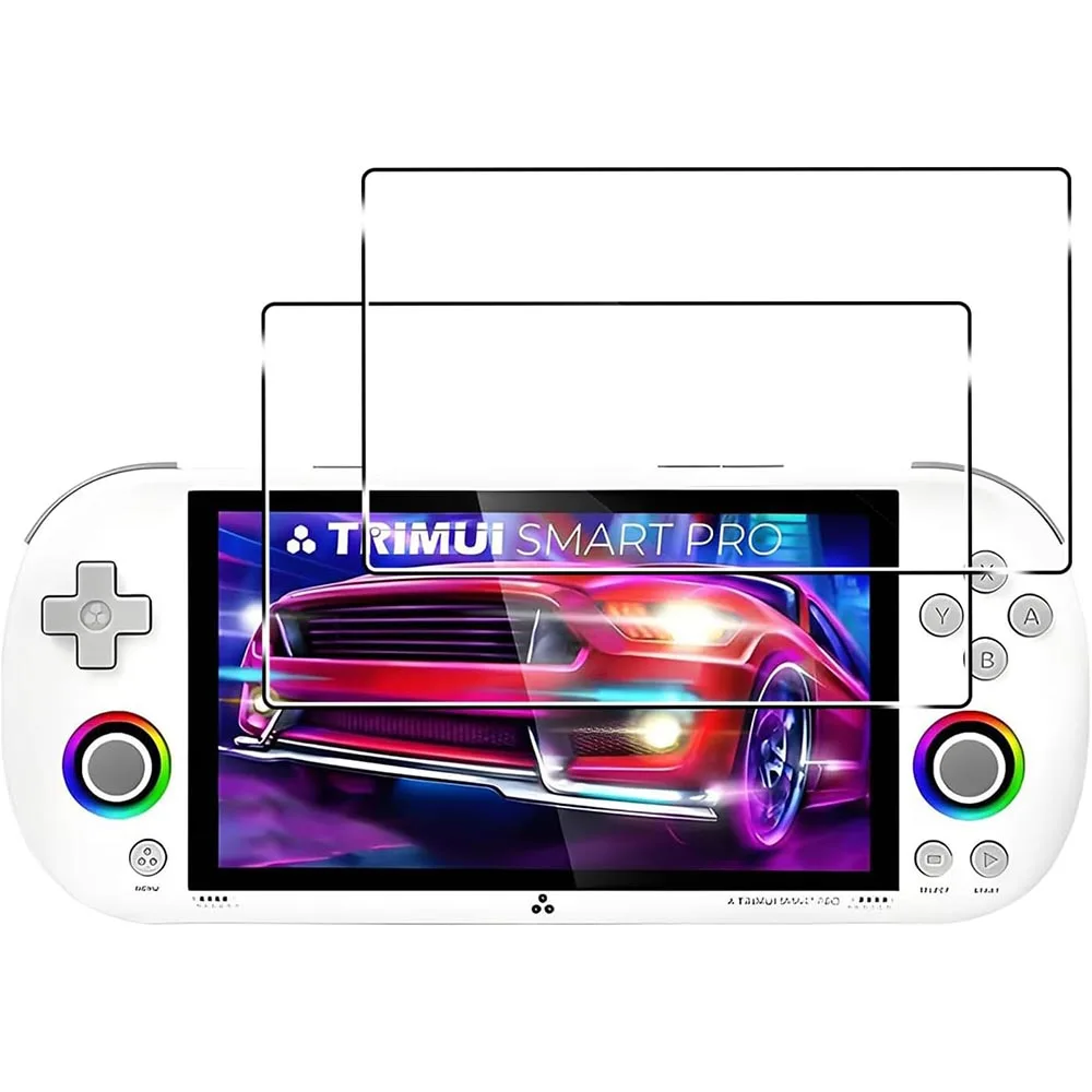 

Закаленное стекло 2.5D 9H для игровой консоли Trimui Smart Pro, защитная пленка, игровые аксессуары
