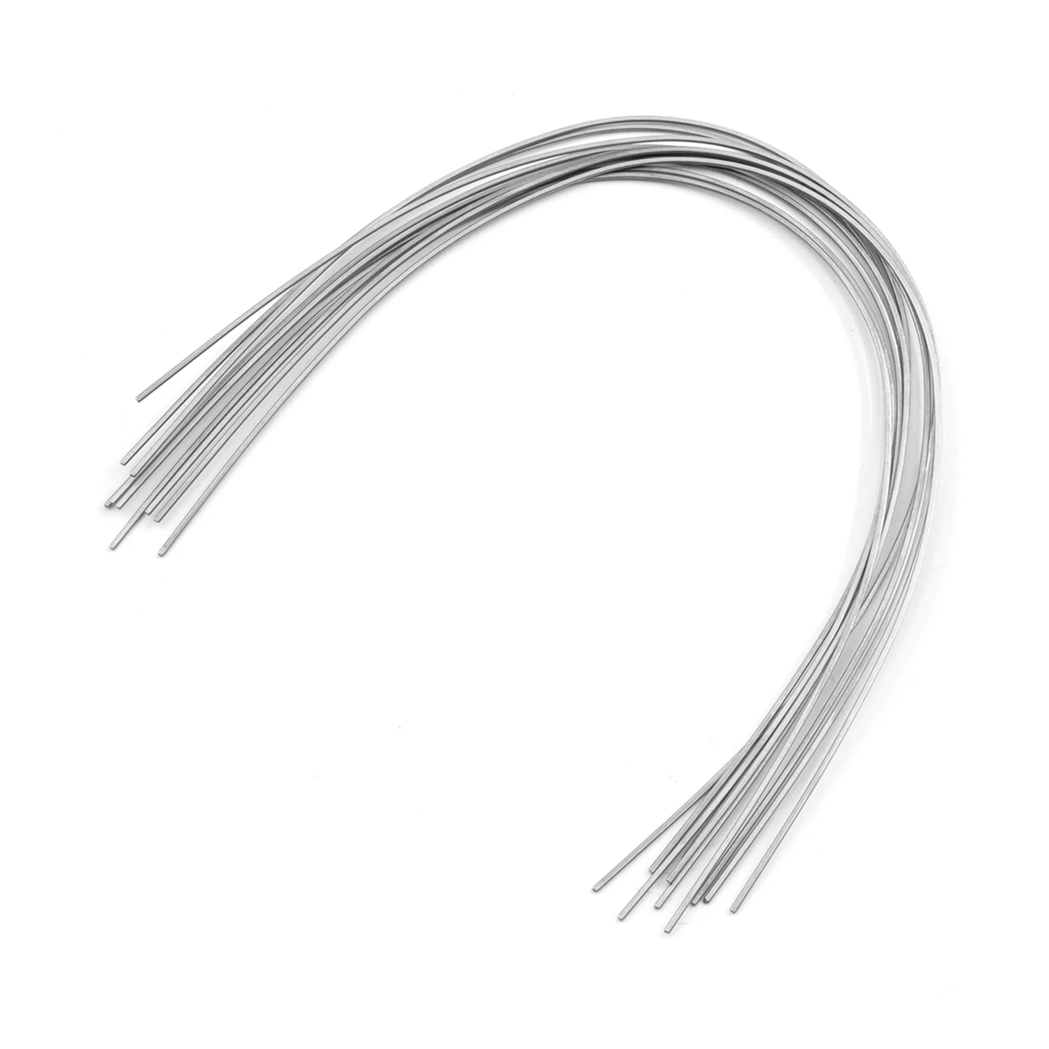 10PCS Dental Niti Arch Wires Orthodontic Super Elastic Ovoid Niti Form Round Rectangular Arch Wire Dentist Material