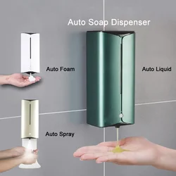 Liquid Soap Dispenser 600ML Wall Hanging Infrared Automatic Intelligent Sensor Induction Touchless Hand Washing Disinfection Mac