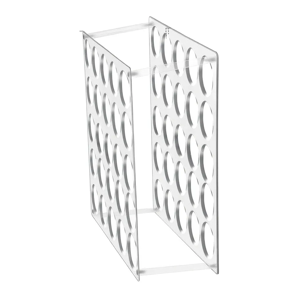 For Acrylic Vinyl Storage Rack with Precise 20-Hole Configuration for Dedicated Roll Positioning and Stability