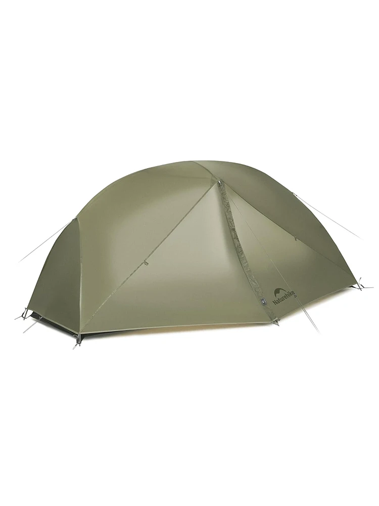 Naturehike 1/2-Personen-Zelt Ultraleichtes Wasserdichtes Rucksackzelt 20D Nylon Doppelschichtig Outdoor Tragbares Wander- und Camping-Sonnenschutzzelt