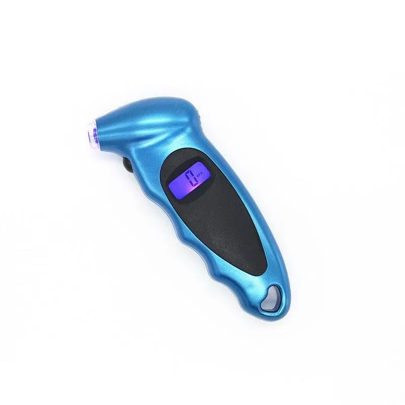 جديد قياس ضغط الإطارات الخلفية عالية الدقة الرقمية مراقبة ضغط الإطارات سيارة الإطارات قياس ضغط الهواء متر شاشة الكريستال السائل #6