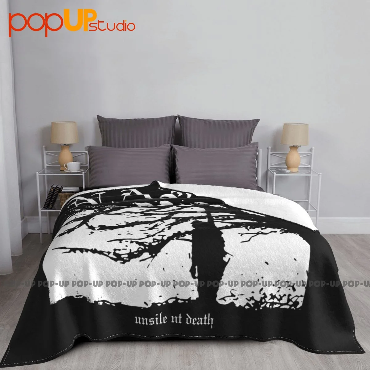 Nails Unsilent Death Knocked Loose Converge Blanket Casual Super Soft Home Decotation