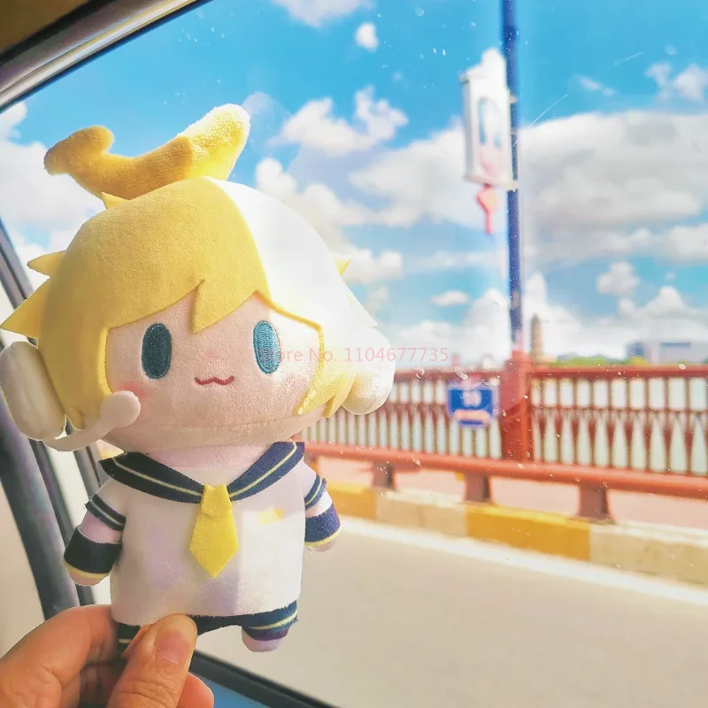 Hatsune Miku Plush Toys Keychain Kagamine Len Rin Backpack Anime Peripheral Cute Stuffed Doll Bags Decoration Girl Birthday Gift