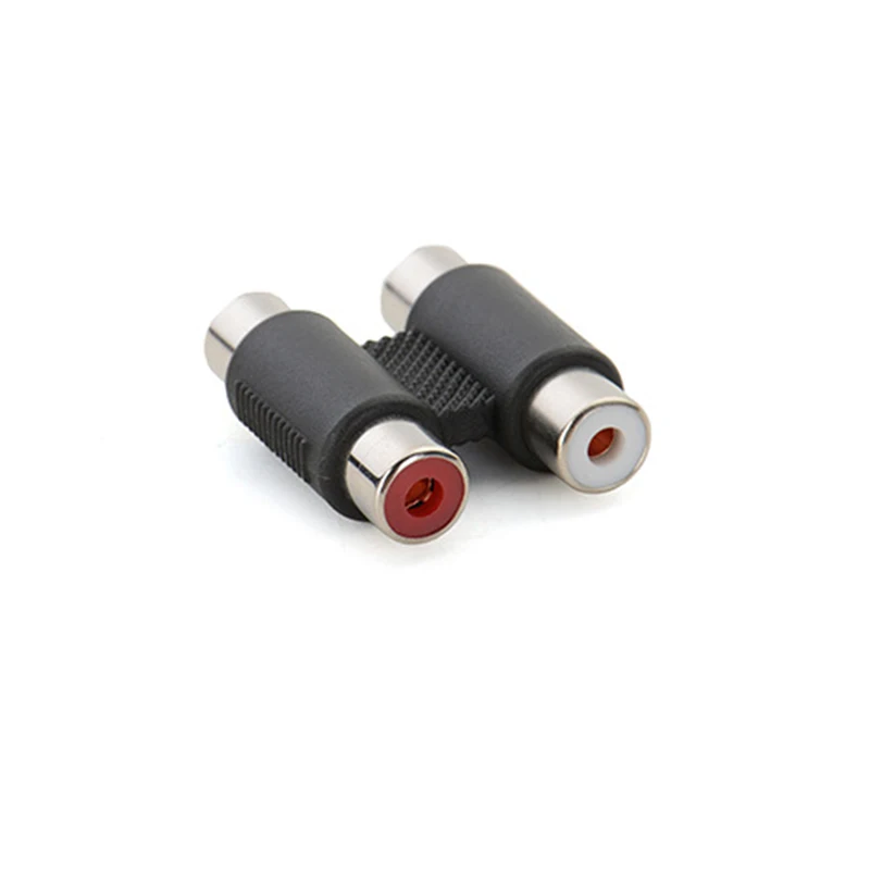 Audio Video Adapter Rca2 Female Naar 2av Female Naar Female Lossless Audio Connector Audio Extensie Connector