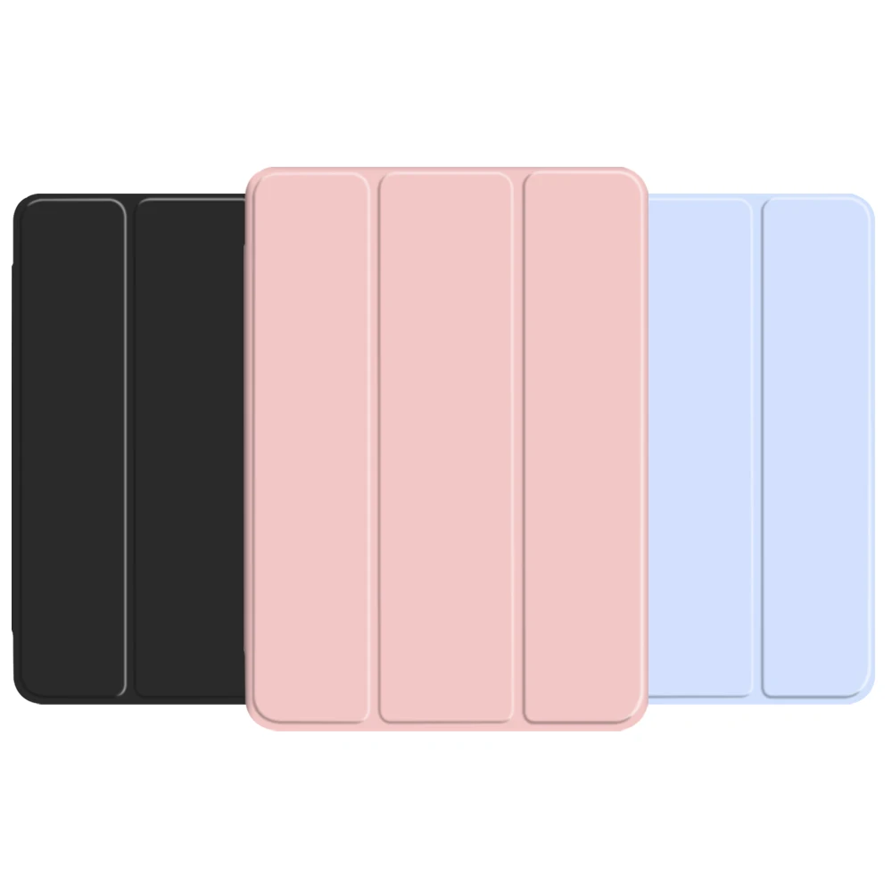 For iPad Air 4 10.9 Case Air 2 9.7 For iPad 8th 9th Generation 10.2 10.5 Mini 6 Pro 11 inch Funda 2021 Silicone Smart Cover