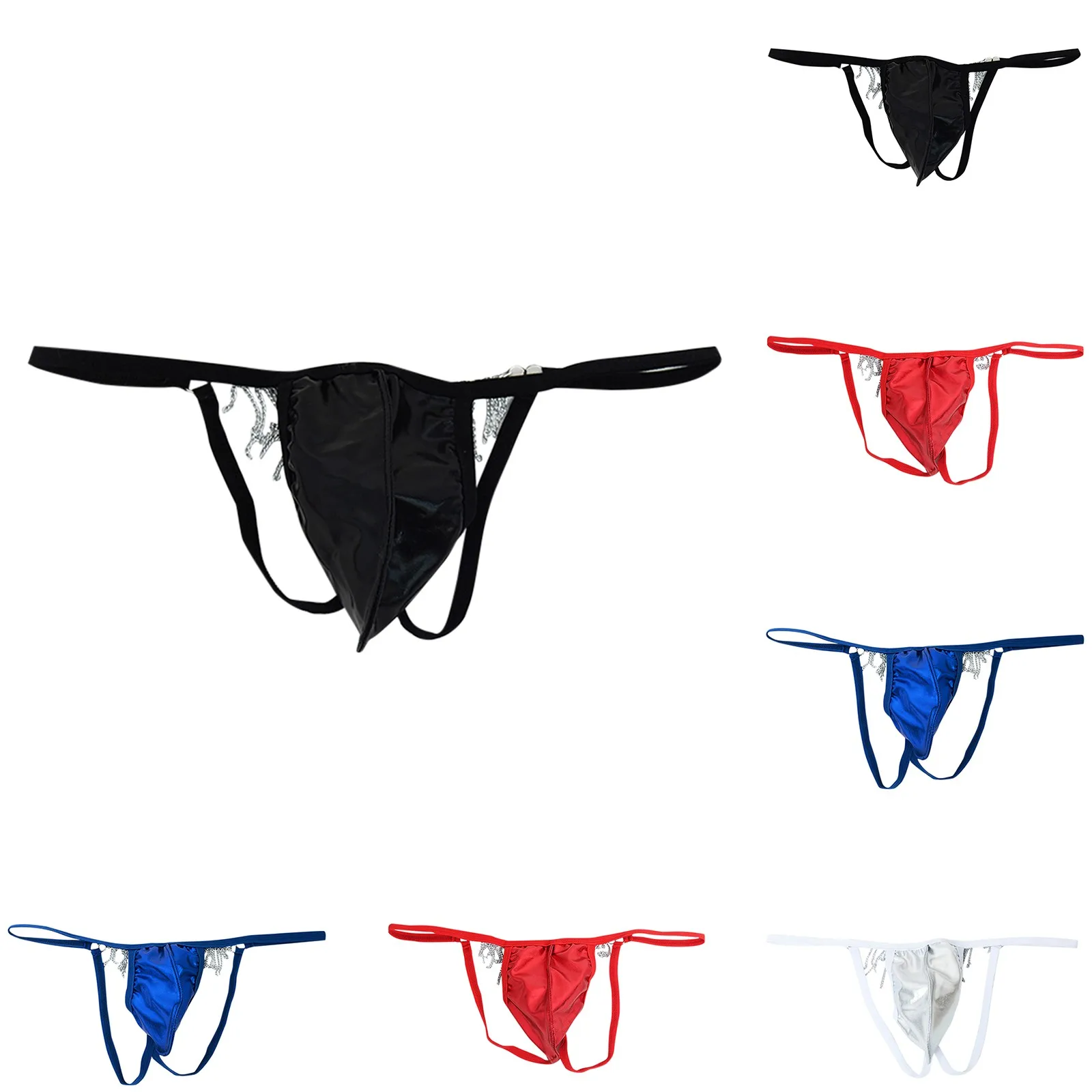 남성용 선물 바구니 남성용 섹시한 속옷 섹시한 로우 웨이스트 속옷 소형 패키지 비프