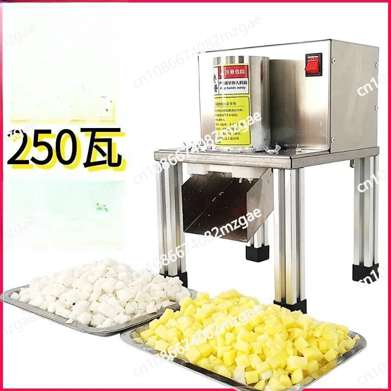 

110V/220V Dicer Cutting Machine Fruit Dicer Potato Onion Melon Carrot Cucumber Dicing Machine