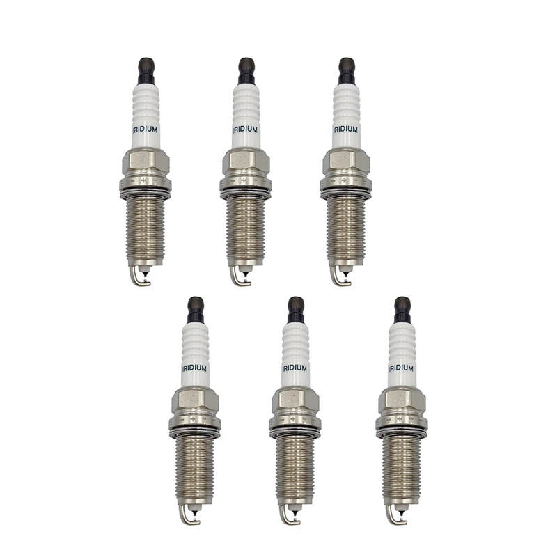 6pcs/lot 90919-01247 FK20HR11 Spark Plugs Double Iridium For Toyota RAV4 crown REIZ Prado Venza Lexus V6 3.5L 9091901247 3426