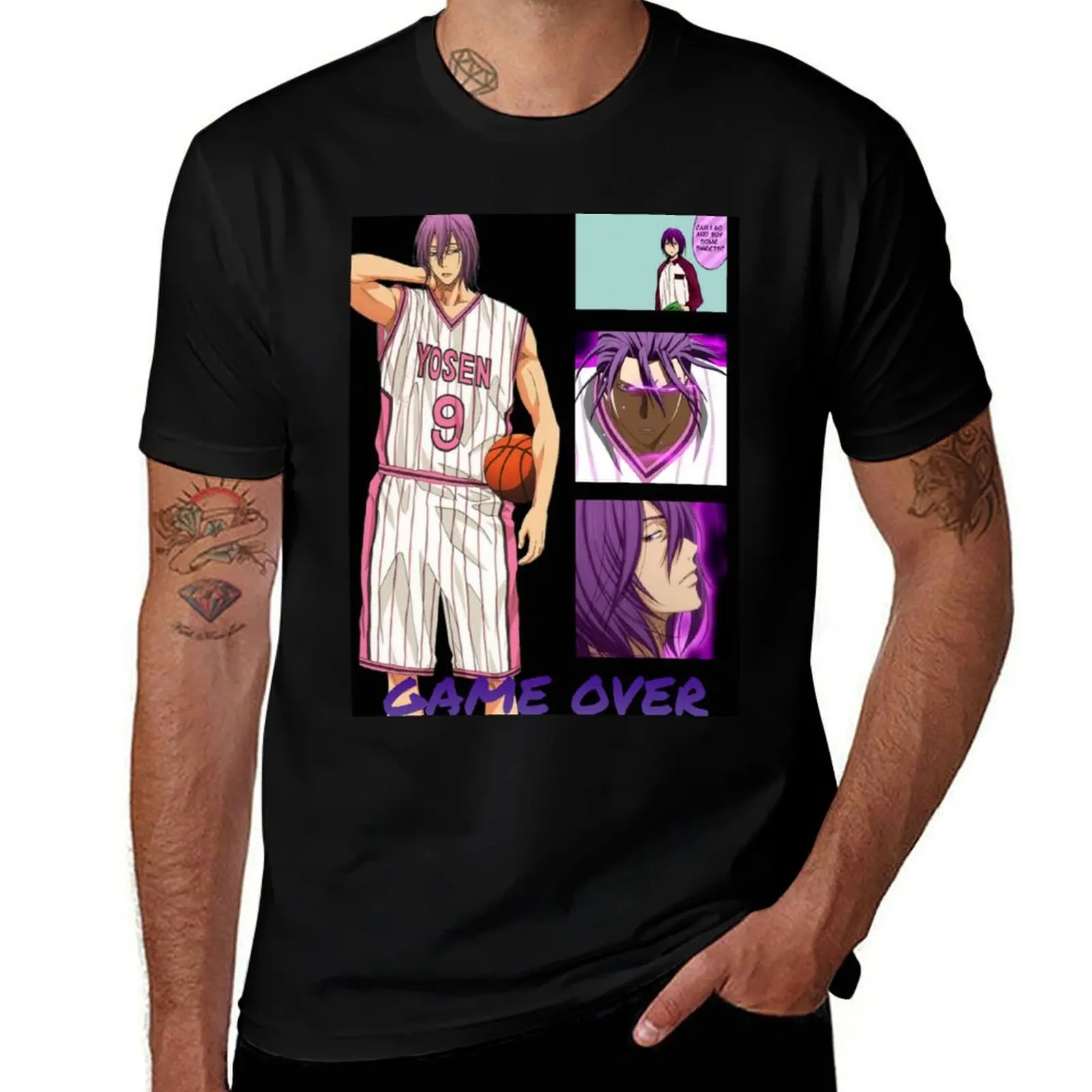 

Atsushi Murasakibara T-Shirt cotton t shirt pack man t shirt cotton T-Shirt