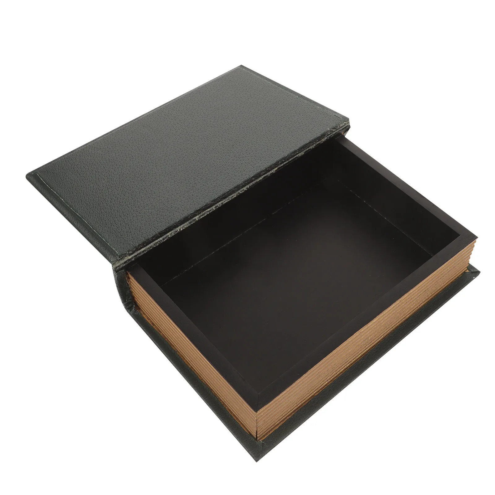 

Декоративный органайзер для хранения в форме книги, винтажный, для дома и офиса, настольный, имитация книги, для декора полок и хранения подарков