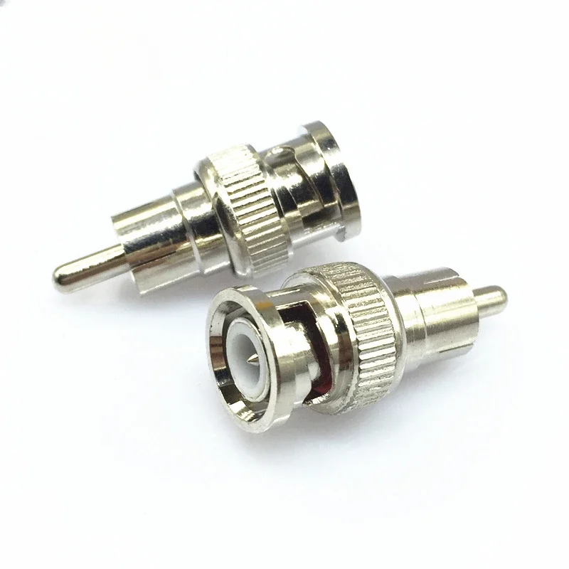 1pcs Surveillance video BNC male to lotus head conversion head bnc male to AV male head Q9 to rca adapter