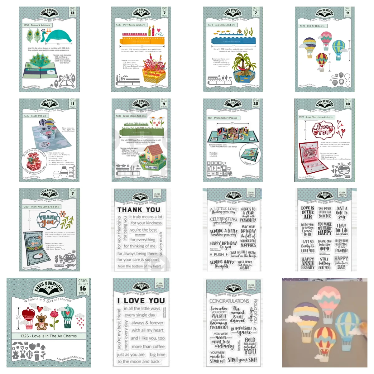 

Thank You Lorna Add-Ons and Sea Stage Add-Ons Metal Cutting Dies and Stamps for DIY Scrapbook Handmade Photo Album 2026 New