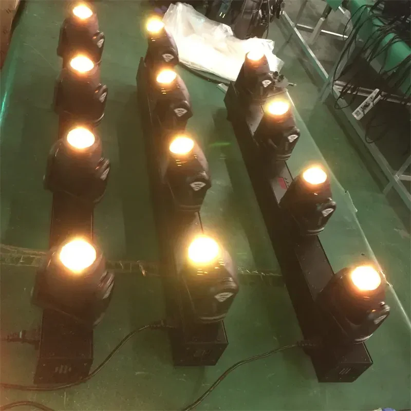 

Dj Equipment Ce Rohs Listed Dmx 4x10w Rgbw 4in1 4 Heads Move Head Led Stage Lights PLS-E410