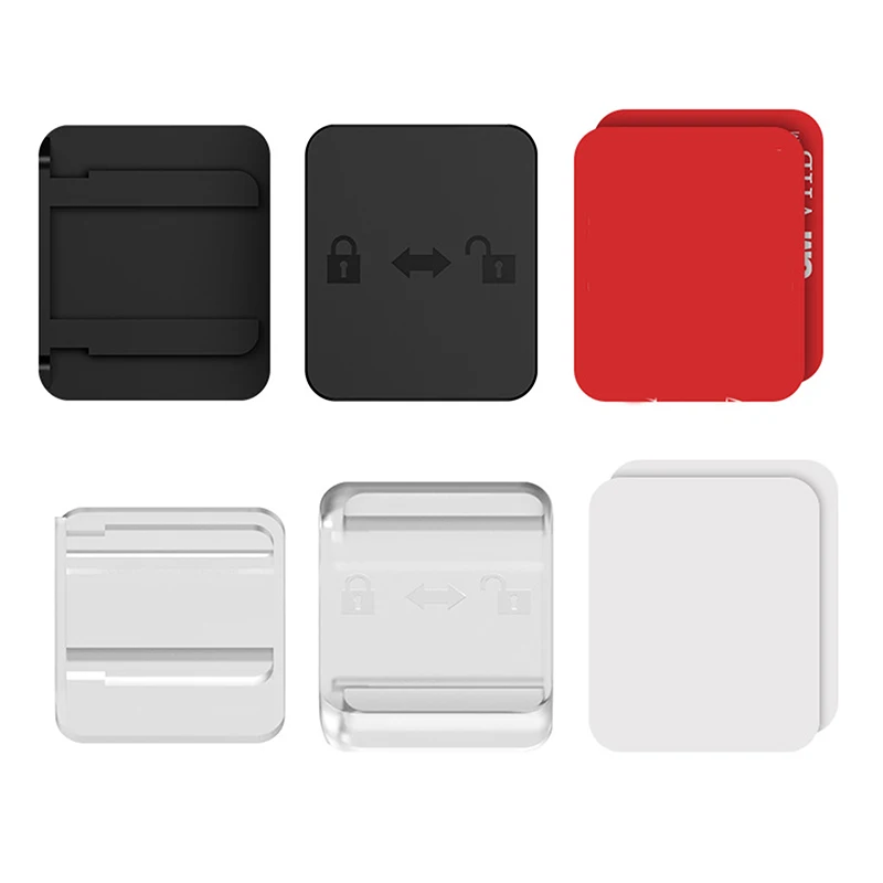 Car Toll Pass Holder Adhesive Sticky ETC Bracket Adhesive Removable Easy Installation Compact Toll Pass Holder For Windshield