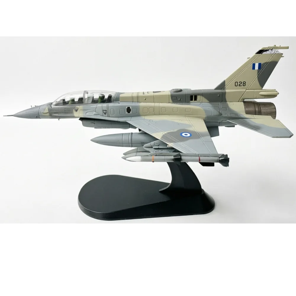 

Металлическая модель-копия самолета F-16D Mira ВВС Греции, масштаб 1/72, из сплава, для мальчиков, статическая коллекционная военная модель для демонстрации