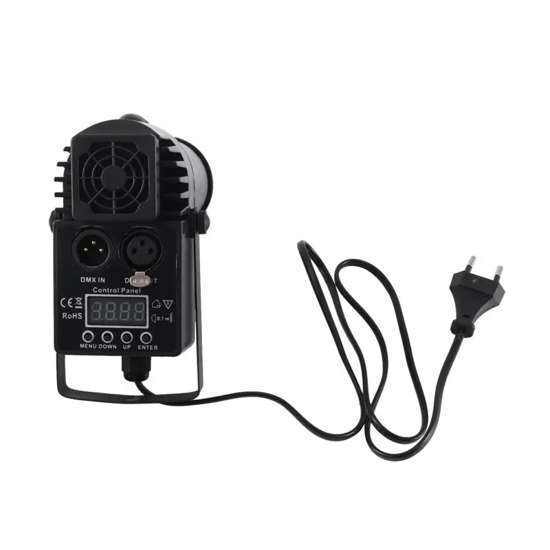 10W RGBW 4 In 1 DMX Full Color Stage Light 6 Channel Atmosphere Light With Voice Control EU Plug-B51B