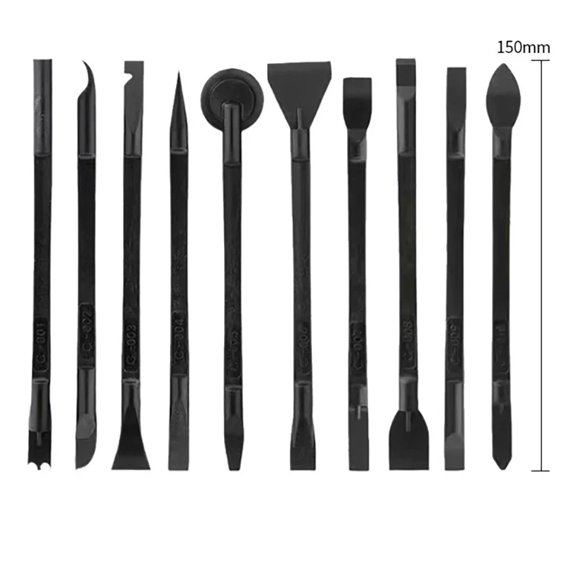 10pcs/Set Newest 10 In 1 Plastic Crowbar Disassembly Spudger Opening Tools Kit For Mobile Phone Computer Repairing Opening Tools