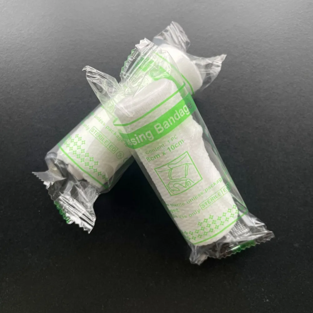 6Pcs Hemostatic Compression Bandage Trauma First Aid Kit with Tourniquet Sterile Medical Dressing for Emergency Wound Care