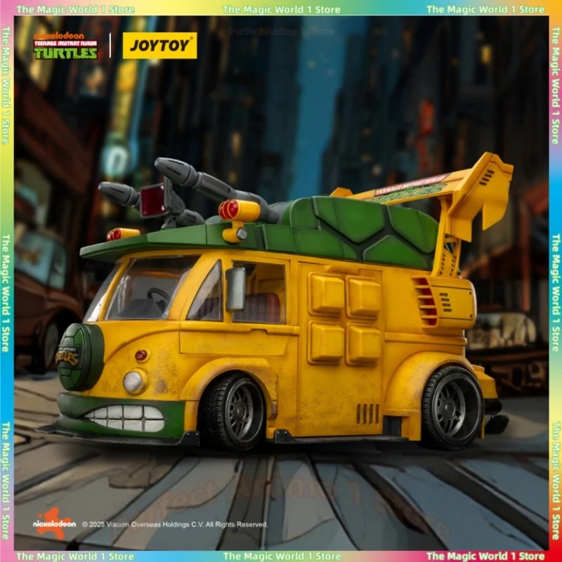 

Pre-sale JOYTOY Ninja Turtles-Turtle Car-Ronnie ABC Action Figure Gift Collection