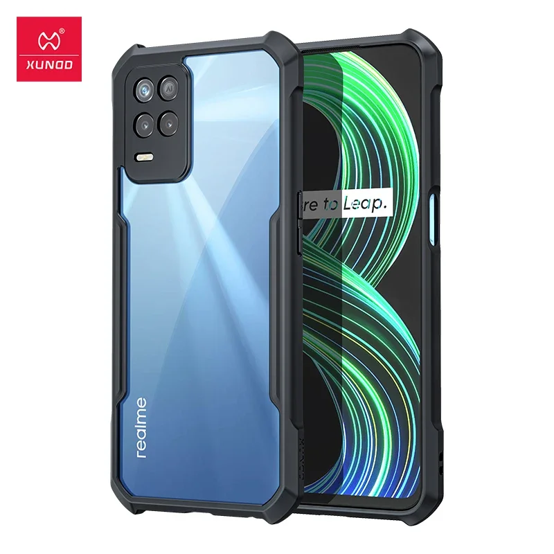 For OPPO Realme 8 Pro Case XUNDD Airbag Shockproof Transparent PC TPU Back Cover for Realme 8i Realme 8 4G Case чехол funda