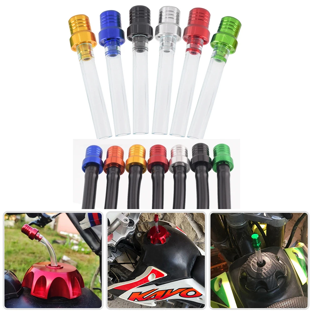 Gas Fuel Cap Valve Vent Breather Tube Quad Motorcycle Motocross For SX F EXC ADV CRF YZF WRF KXF RMZ 125 250 300 350 450 990