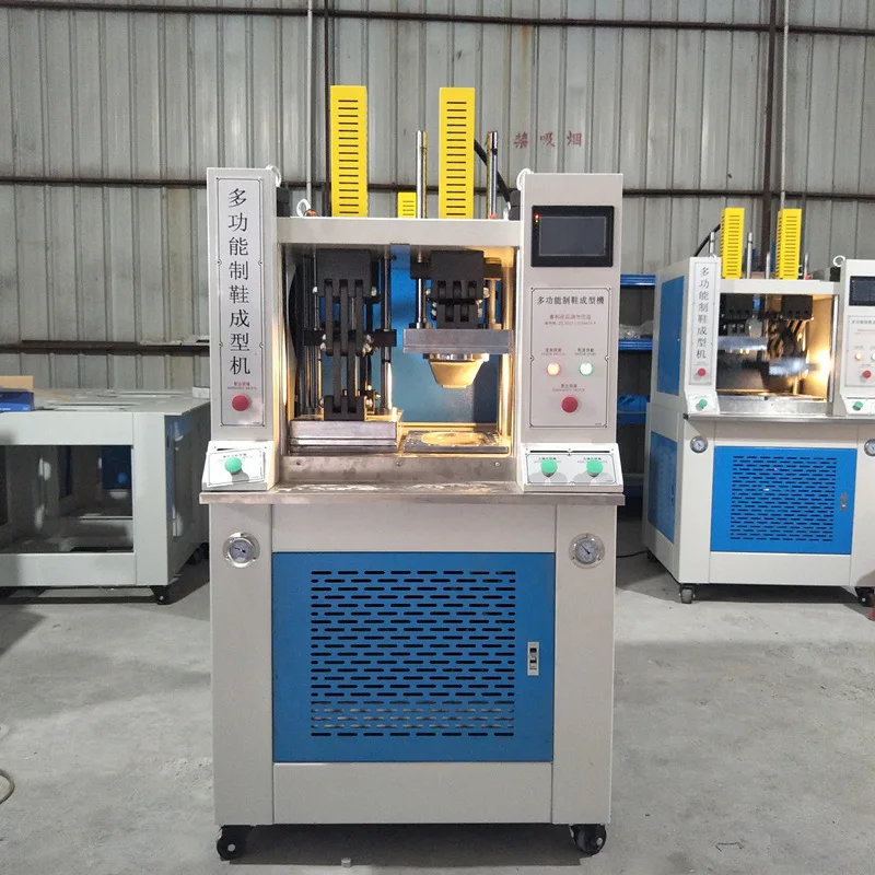Multifunctional Shoe Molding Machine  Moldless Pressing and Bonding Machine  Fully Automatic Sole Pressing Machine view 5