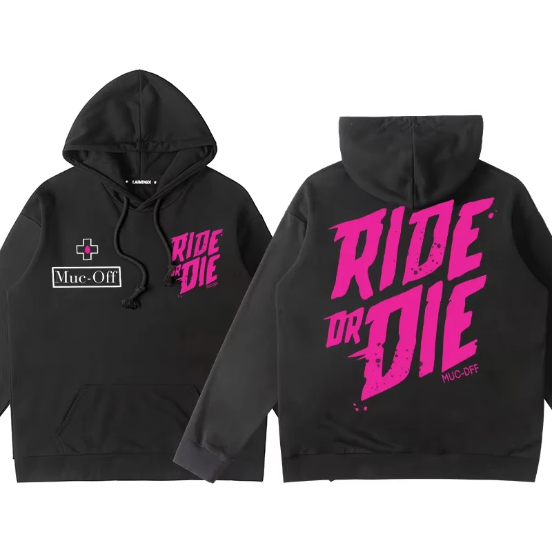 2026 Pmuc-Off Dirt Slope combinaison de cyclisme hommes pull à capuche automne et hiver Ride ou Die vélo polaire veste automne