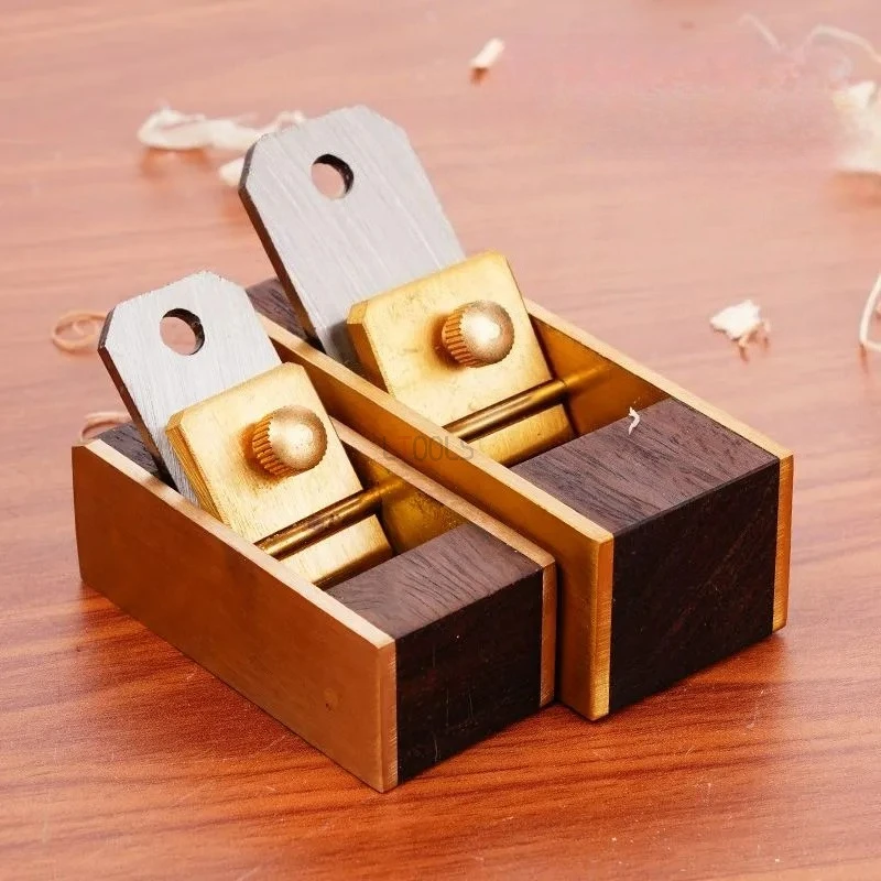 

Латунный строгальный станок для скрипки из микро-черного дерева, ручной мини-триммер для прокрутки и деталей тарелки, карманный ручной строгальный станок по дереву