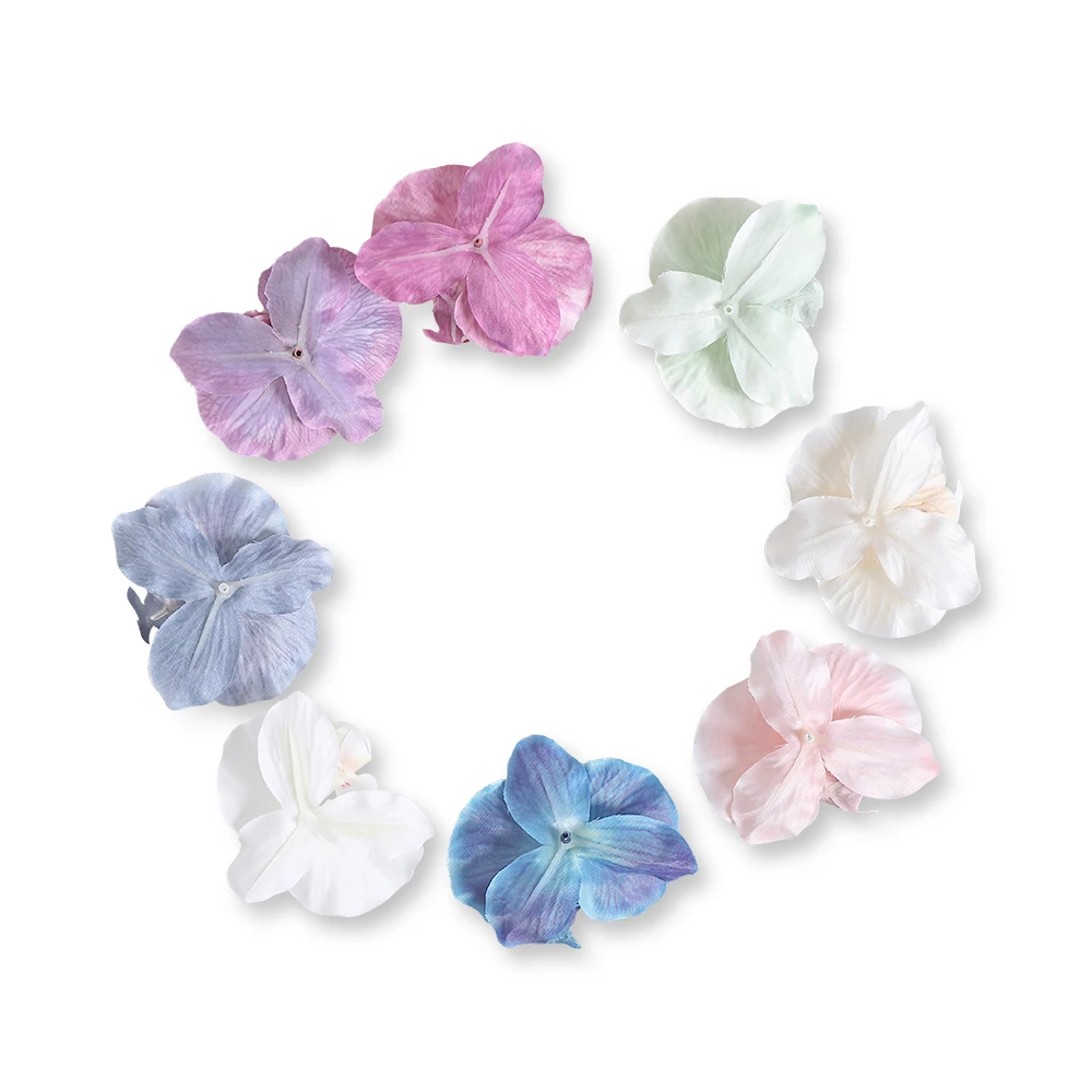 فراشة الأوركيد الزهور الاصطناعية 1/10 قطعة لتزيين غرفة المنزل الزفاف اكسسوارات الزفاف أغطية الرأس مقاطع الشعر هدايا ذاتية الصنع