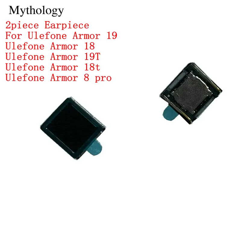 Receptor para Ulefone Armor 19, Armor 18, Armor 19T, Armor 18t, Armor 8 pro, auricular original, altavoz, accesorios para teléfono móvil, lote de 2 unidades