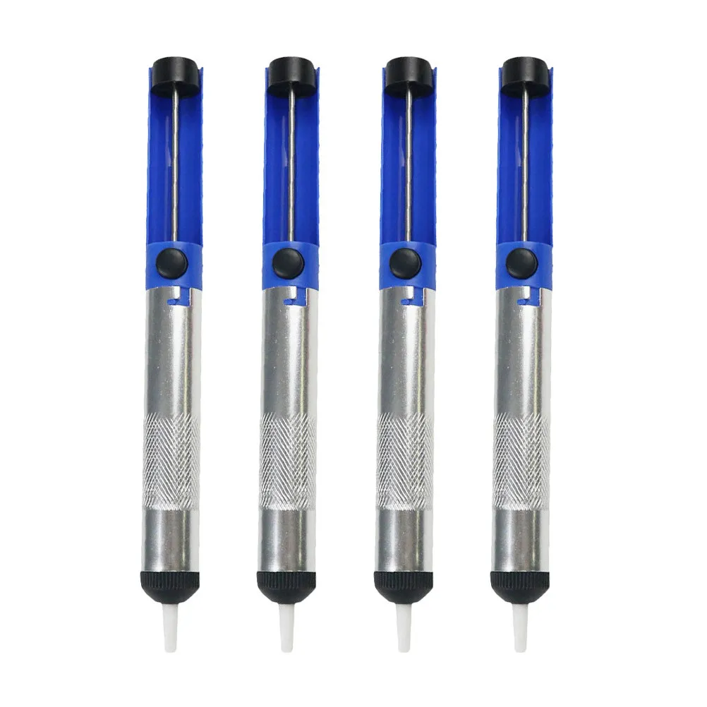 

Набор из 4 вакуумных насосов для удаления припоя, высокопрочные, с противоскользящим дизайном для точного извлечения припоя при пайке