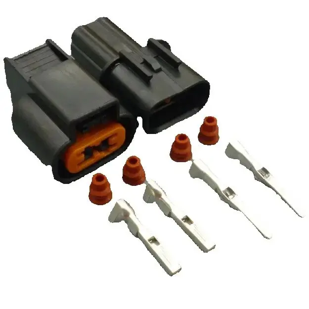 

Worldgolden 2pin 2,2 мм женский мужской датчик противотуманной фары автомобильный разъем для Mitsubishi Souast PB625-02027 PB621-02020