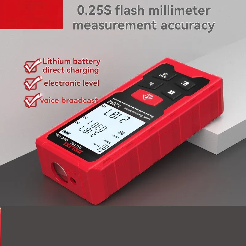 

Laser rangefinder 50M 70M 100M rangefinder digital laser tape measure electronic ruler measuring room instrument distance profes