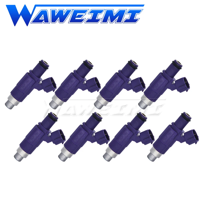 WAWEIMI 8 Uds boquilla de inyector de combustible OEM INP782 INP-782 para Mazda Protege 2.0L pieza de coche boquilla de inyector INP-782 en venta