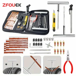 ZFOUEK Emergency Tire Repair Kit Car Tire Repair Tool Tire Repair Kit Auto Bike Tire Repair Puncture Plug Garage Car Accessories
