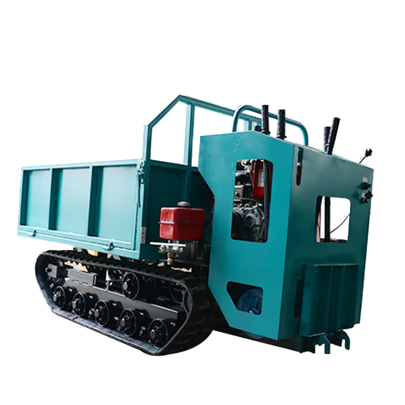 Crawler transport vehicle for agriculture, mountainous terrain, all terrain diesel climbing king project, small dump truck