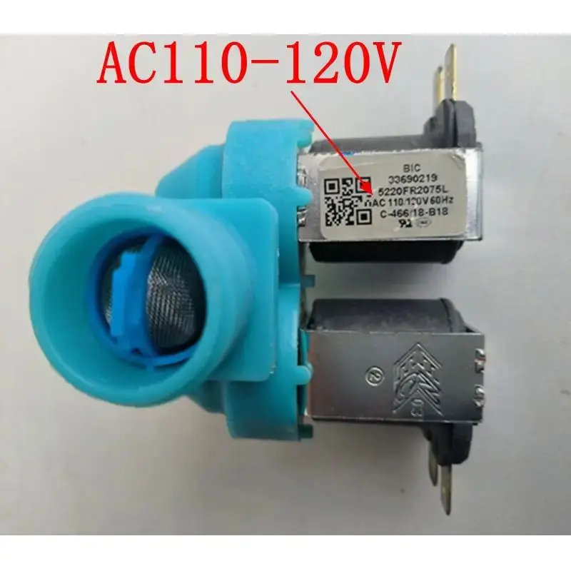 Untuk mesin cuci Samsung katup inlet air mesin cuci katup solenoid inlet air suku cadang AC110-127V DC62-00311D