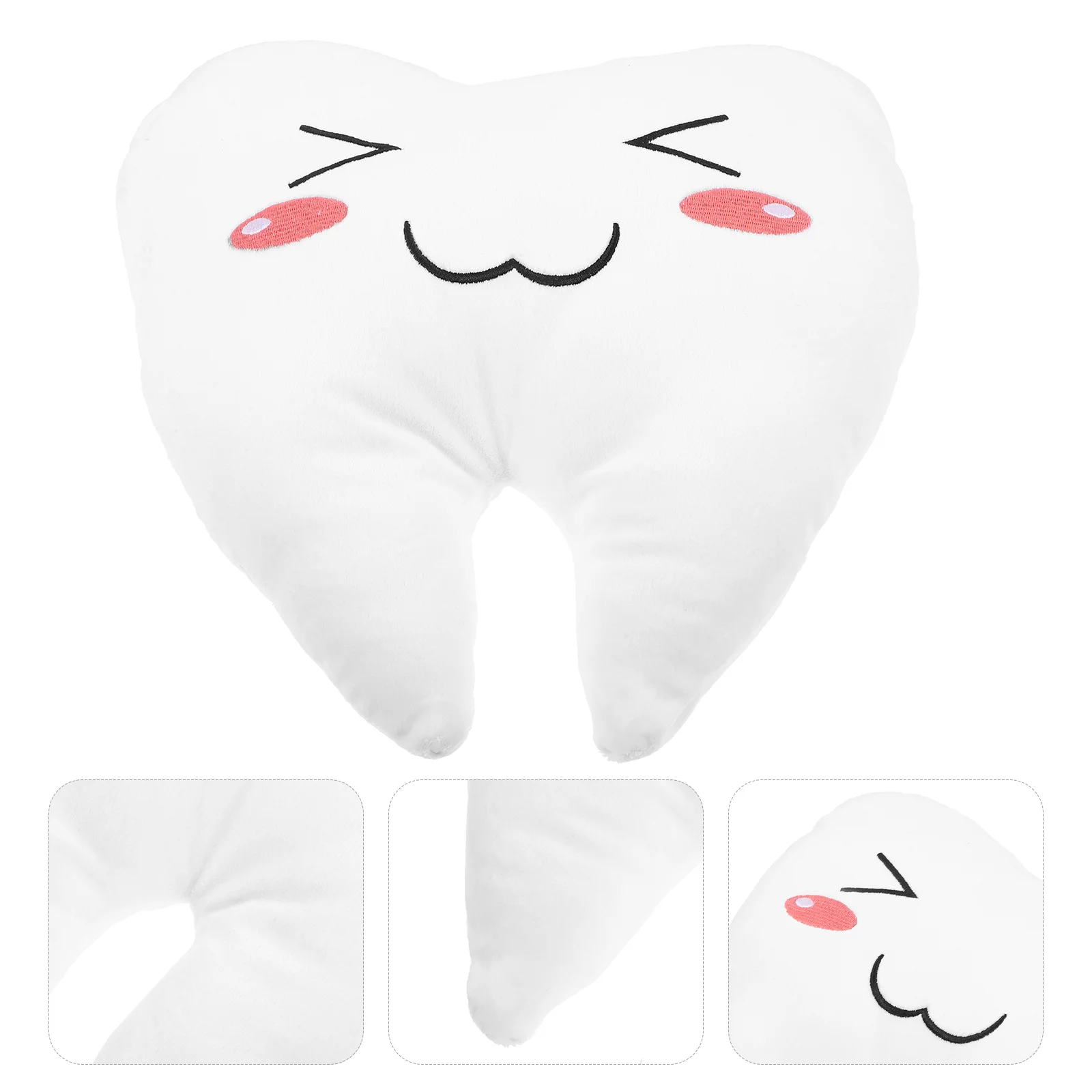 

Dental Pillow Cartoon Tooth Throw Hugging Couch Chair Back Bed Stuffed Toy Cloth Office Pillows