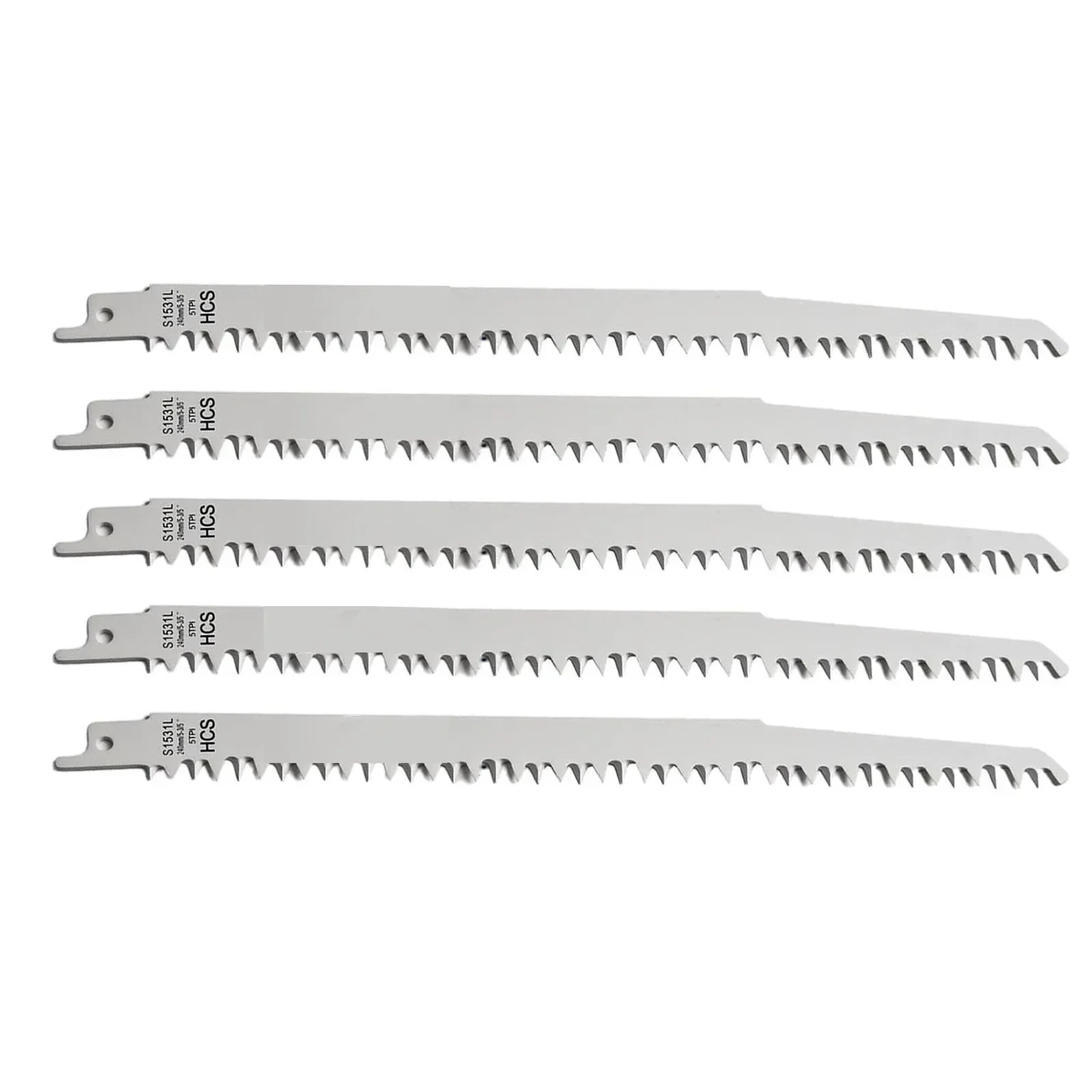 Reciprocating Saw Blade Saw Blade Spare Parts Tool Woodworking 1/3/5pcs Jig Saw Blade Perfect Replacement S1531L