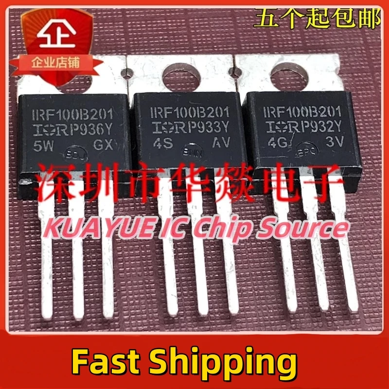 10PCS-30PCS  IRF100B201   TO-220 100V 192A   Fast Shipping Quality Guarantee