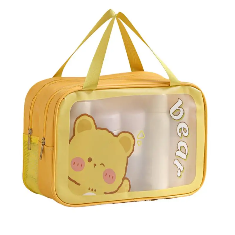 Wet-dry separation makeup bag Travel Toiletry Bag portable Multiple Compartments Travel Storage Bag Makeup Organizer travel Pack
