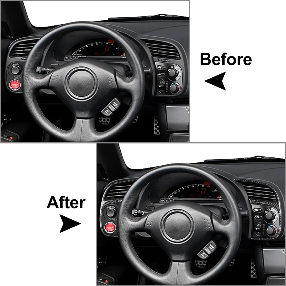 Car Interior Driver Side Dashboard Air Vent Outlet Cover Trim For Honda S2000 2000 2001 2002 2003 2004 2005 2006 2007 2008 2009