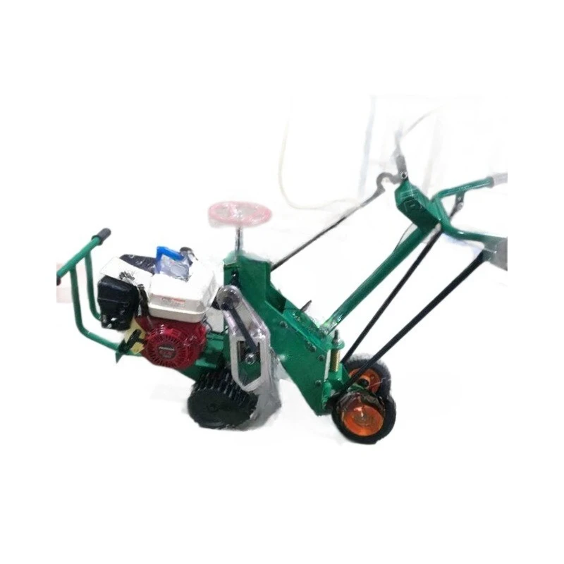 Hand-held lawn turner, artificial turf transplantation equipment