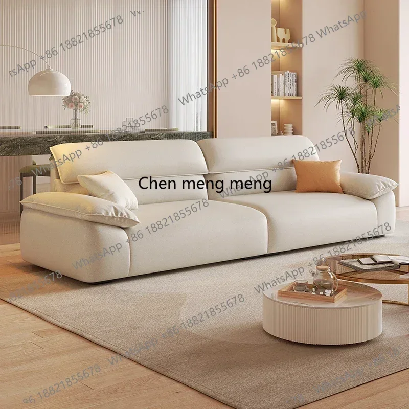 

6239 Luxury Simple Couches Unique Square Comfortable Italian Modern Living Room Sofa Designer Solid Nordic Muebles