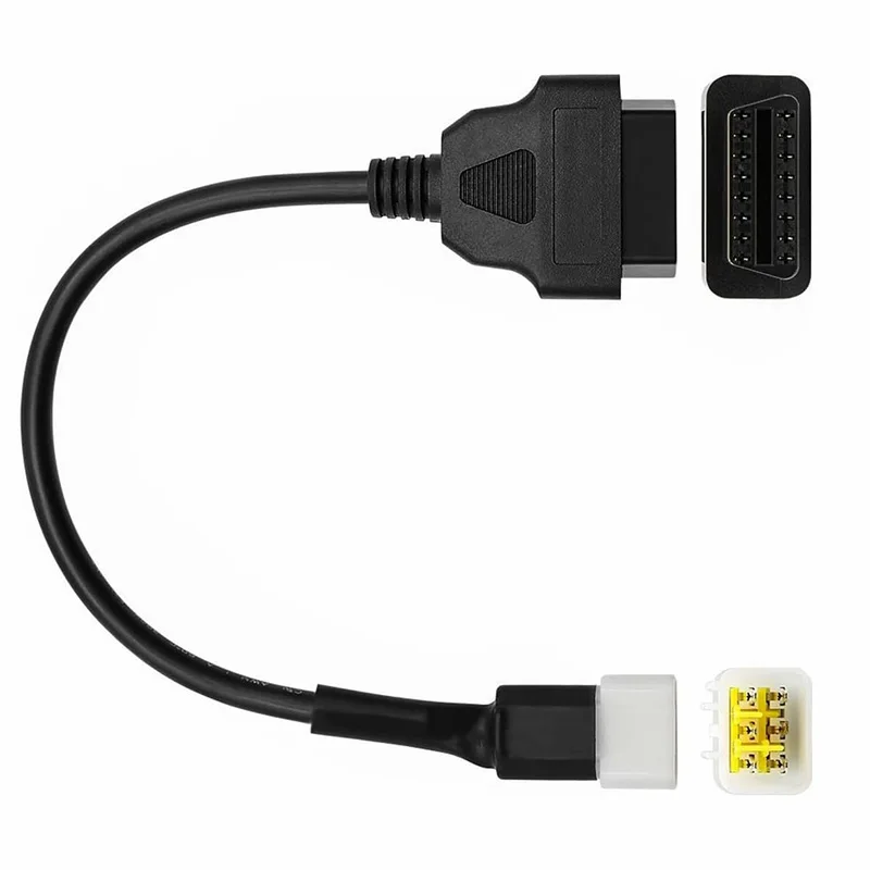 

Диагностический адаптер OBD на 6-контактный — надежный инструмент детектора неисправностей двигателя для мотоцикла, ремонта и замены