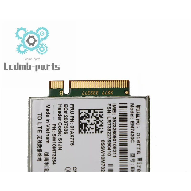 A+01AX775 For Thinkpad X1 Tablet 3rd T470s 4G Module Wireless network card