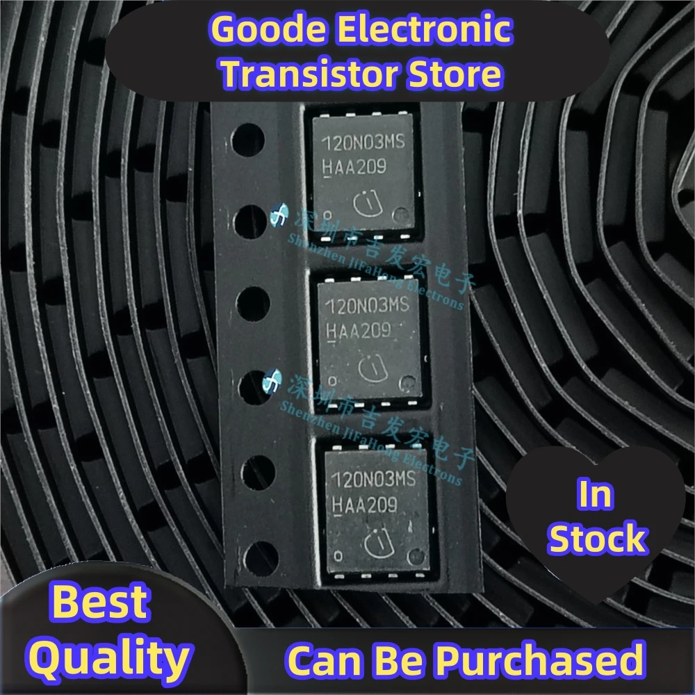 Transporte rápido Melhor qualidade 120N03MS, BSC120N03MS, TDSON-8, 30V, 39A, 10Pcs